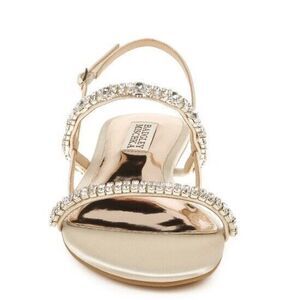 Badgley Mischka Brand Zandra Embellished Strappy Sandal Size 8.5